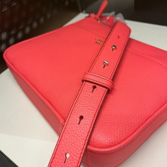 Kate Spade Run around medium crossbody Pebble Leather Peach PXR00405 - Picture 5 of 12